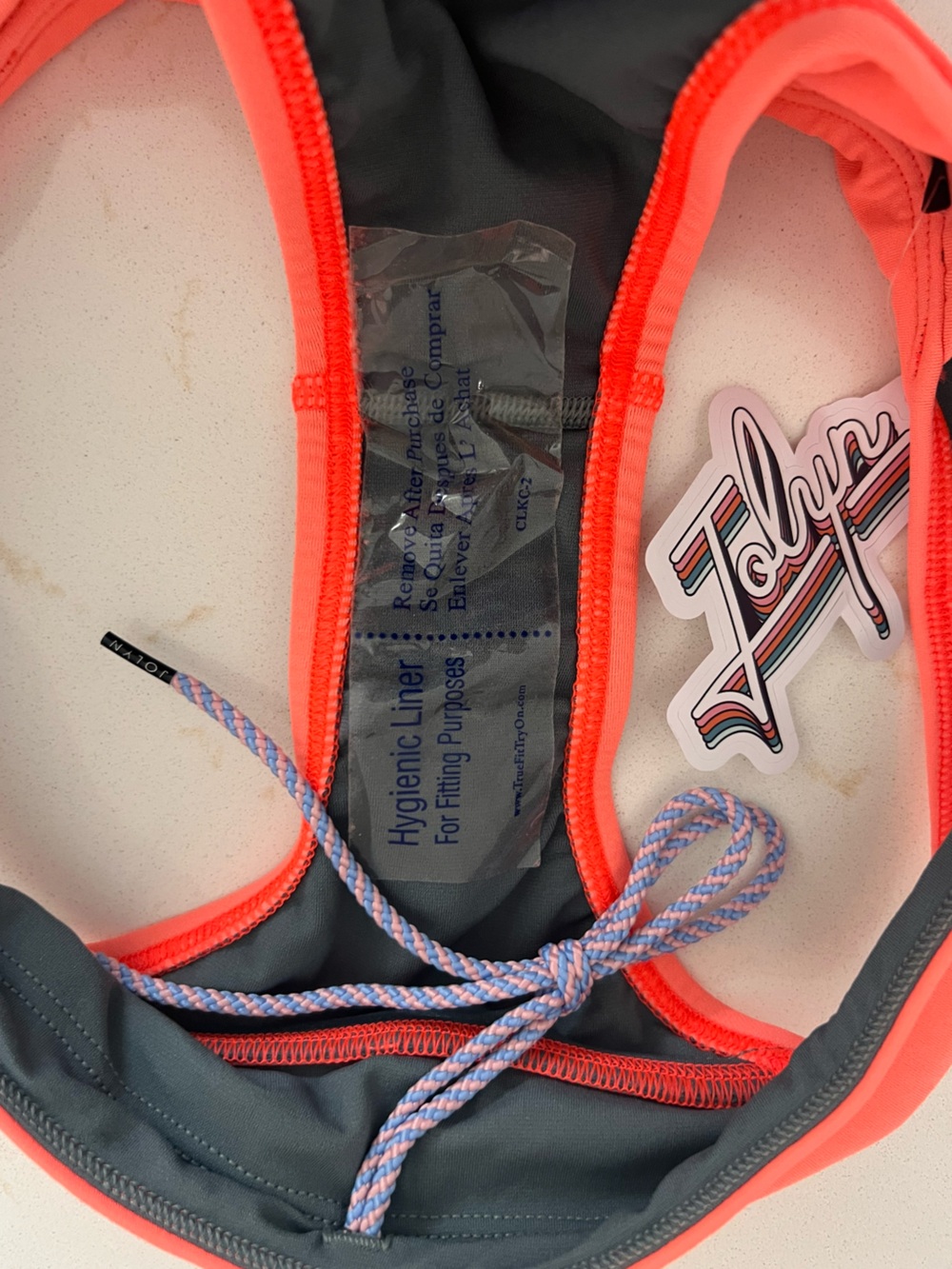 Jolyn Neon Coral Softy II Bikini Bottom - Picture 5 of 6